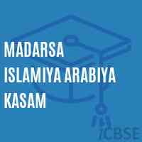 Madarsa Islamiya Arabiya Kasam Primary School Logo