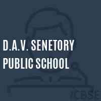 D.A.V. Senetory Public School Logo