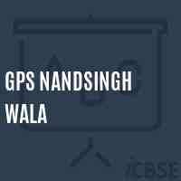 Gps Nandsingh Wala Primary School Logo