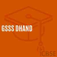 Gsss Dhand High School Logo