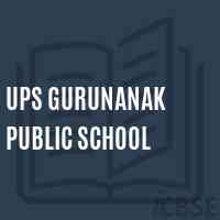 Ups Gurunanak Public School Logo