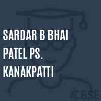 Sardar B Bhai Patel Ps. Kanakpatti Primary School Logo