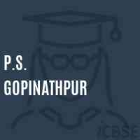 P.S. Gopinathpur Primary School Logo