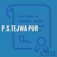 P.S.Tejwa Pur Primary School Logo