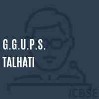 G.G.U.P.S. Talhati Middle School Logo