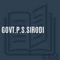 Govt.P.S.Sirodi Primary School Logo