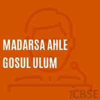 Madarsa Ahle Gosul Ulum Primary School Logo