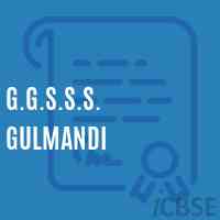G.G.S.S.S. Gulmandi High School Logo