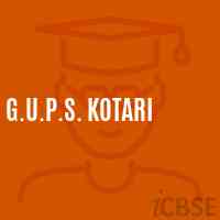 G.U.P.S. Kotari Middle School Logo