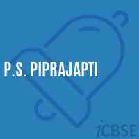 P.S. Piprajapti Primary School Logo