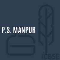 P.S. Manpur Primary School Logo