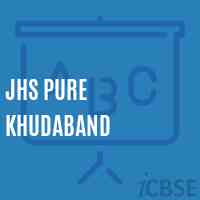 Jhs Pure Khudaband Middle School Logo