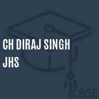 Ch Diraj Singh Jhs High School Logo