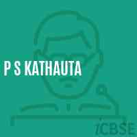 P S Kathauta Primary School Logo