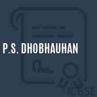P.S. Dhobhauhan Primary School Logo