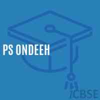 Ps Ondeeh Primary School Logo