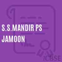 S.S.Mandir Ps Jamoon Primary School Logo