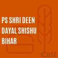 Ps Shri Deen Dayal Shishu Bihar Primary School Logo