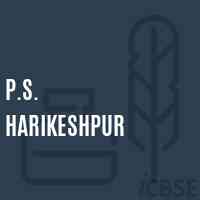 P.S. Harikeshpur Primary School Logo
