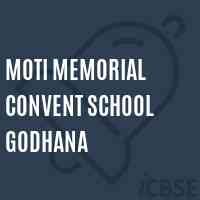 Moti Memorial Convent School Godhana Logo