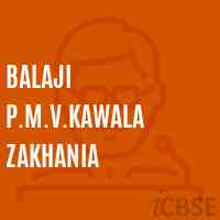 Balaji P.M.V.Kawala Zakhania Middle School Logo