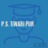 P.S. Tiwari Pur Primary School Logo