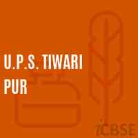U.P.S. Tiwari Pur Middle School Logo