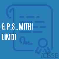 G.P.S..Mithi Limdi Primary School Logo