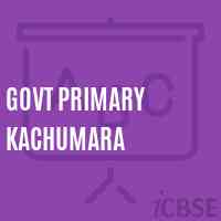 Govt Primary Kachumara Primary School Logo