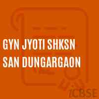 Gyn Jyoti Shksn San Dungargaon Secondary School Logo