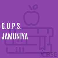 G.U.P.S. Jamuniya Middle School Logo