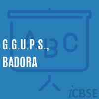 G.G.U.P.S., Badora Middle School Logo
