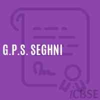 G.P.S. Seghni Primary School Logo