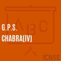 G.P.S. Chabra(Iv) Primary School Logo