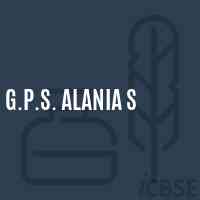 G.P.S. Alania S Primary School Logo