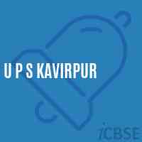 U P S Kavirpur Middle School Logo