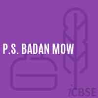 P.S. Badan Mow Primary School Logo