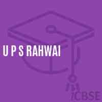 U P S Rahwai Middle School Logo