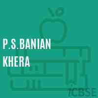 P.S.Banian Khera Primary School Logo
