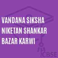 Vandana Siksha Niketan Shankar Bazar Karwi Primary School Logo