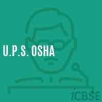 U.P.S. Osha Middle School Logo