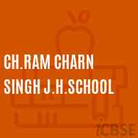 Ch.Ram Charn Singh J.H.School Logo