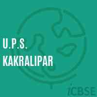 U.P.S. Kakralipar Middle School Logo