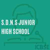 S.D.N.S Junior High School Logo