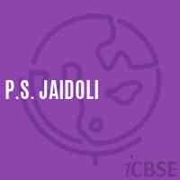 P.S. Jaidoli Primary School Logo