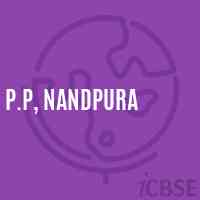 P.P, Nandpura Primary School Logo