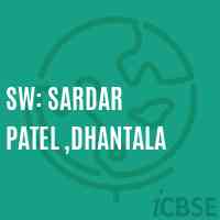 Sw: Sardar Patel ,Dhantala Middle School Logo