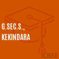 G.Sec.S., Kekindara Secondary School Logo