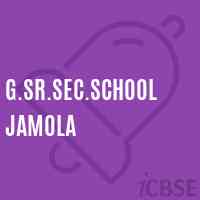 G.Sr.Sec.School Jamola Logo