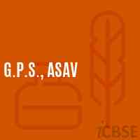 G.P.S., Asav Primary School Logo